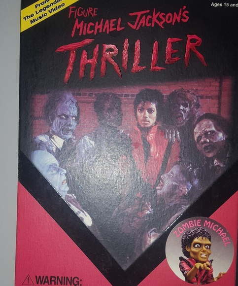 Michael Jackson Thriller Zombie 迈克尔杰克逊 Màikè'ěr jiékèxùn ☆RARE☆ - Picture 3 of 7